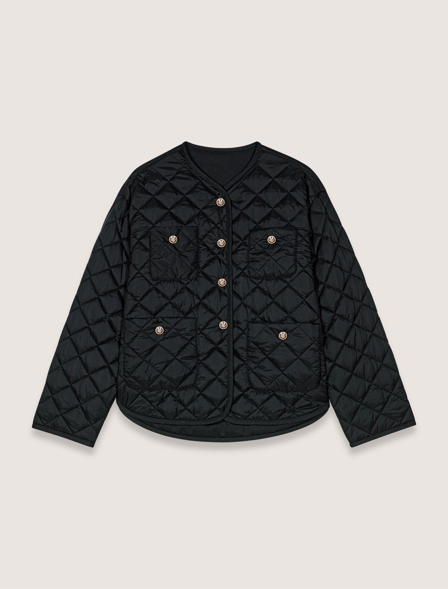 Manteau matelassé réversible