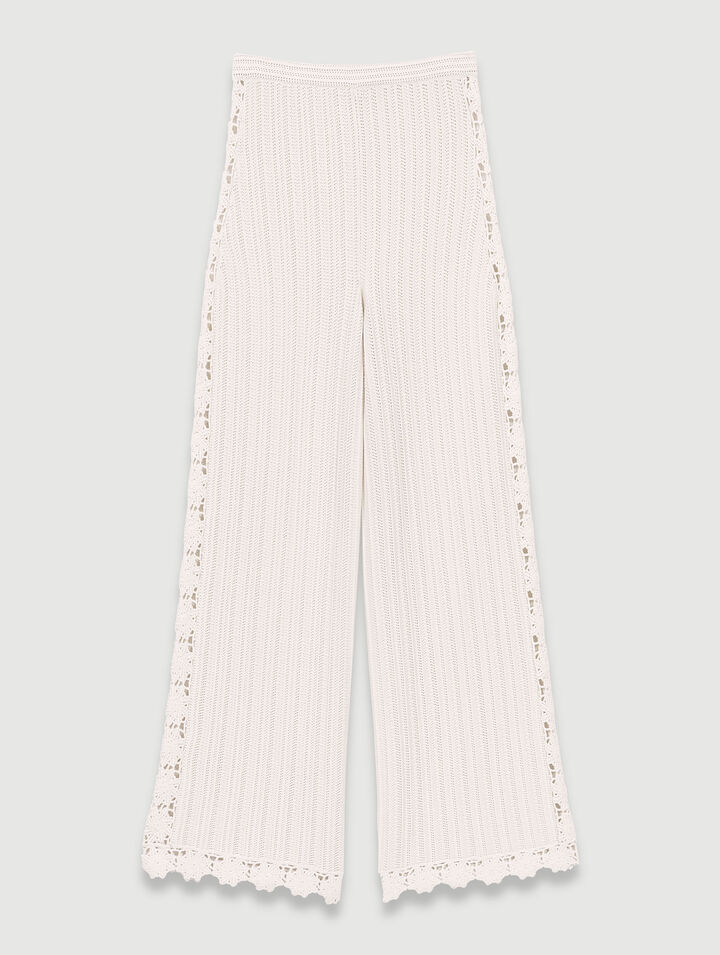 Pantalon en maille