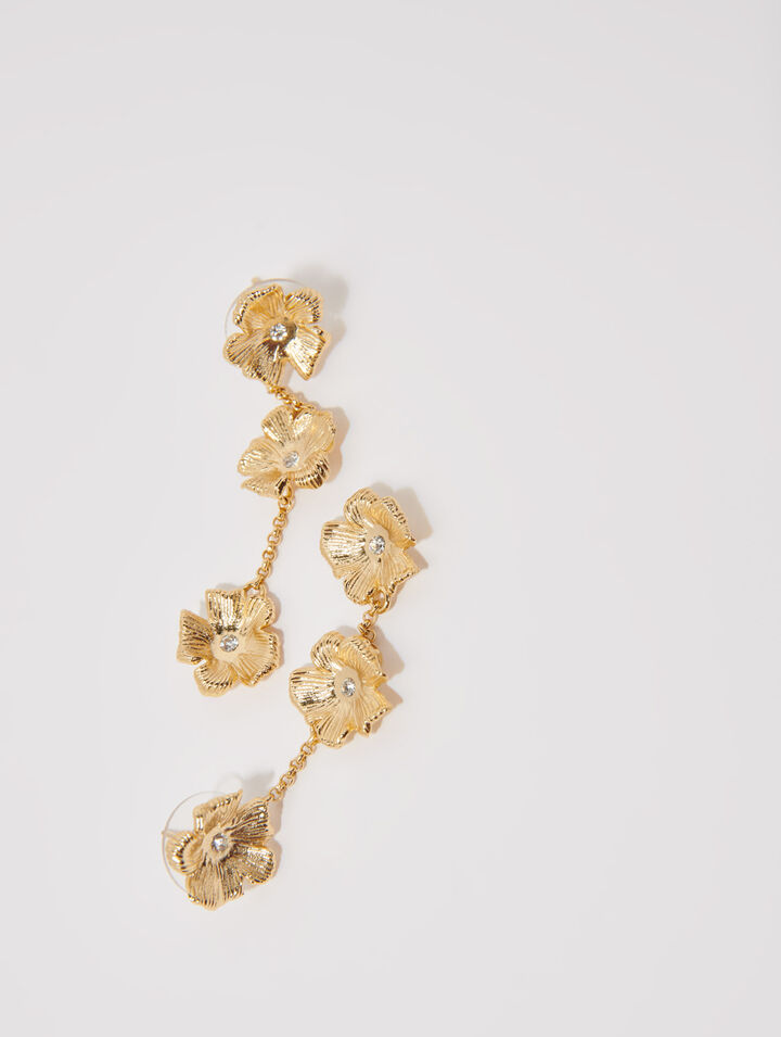 Boucles d'oreilles fleurs