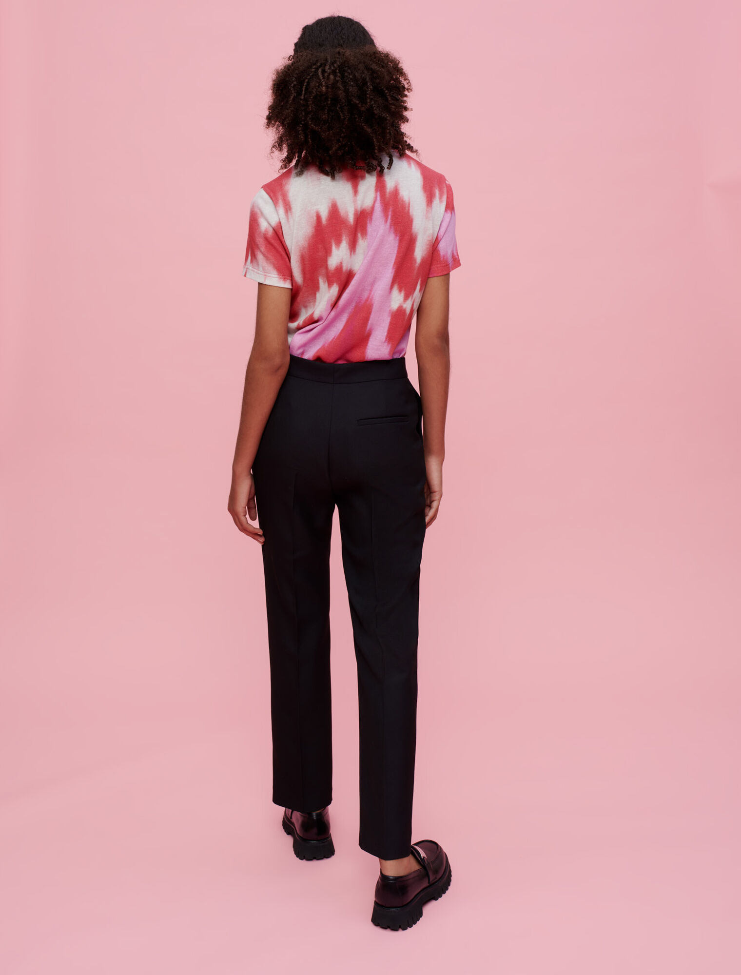 Pantalon de tailleur noir