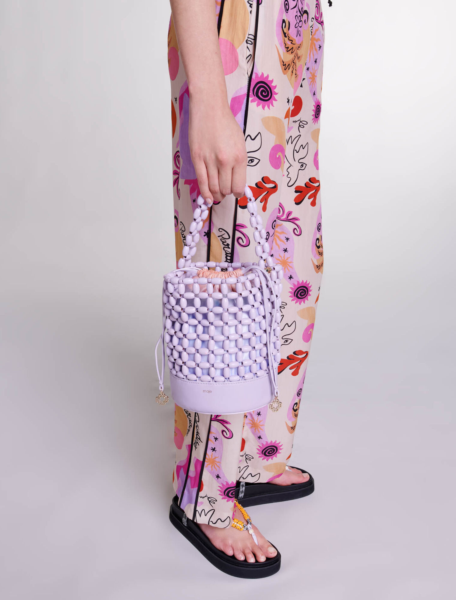 Pantalon en soie