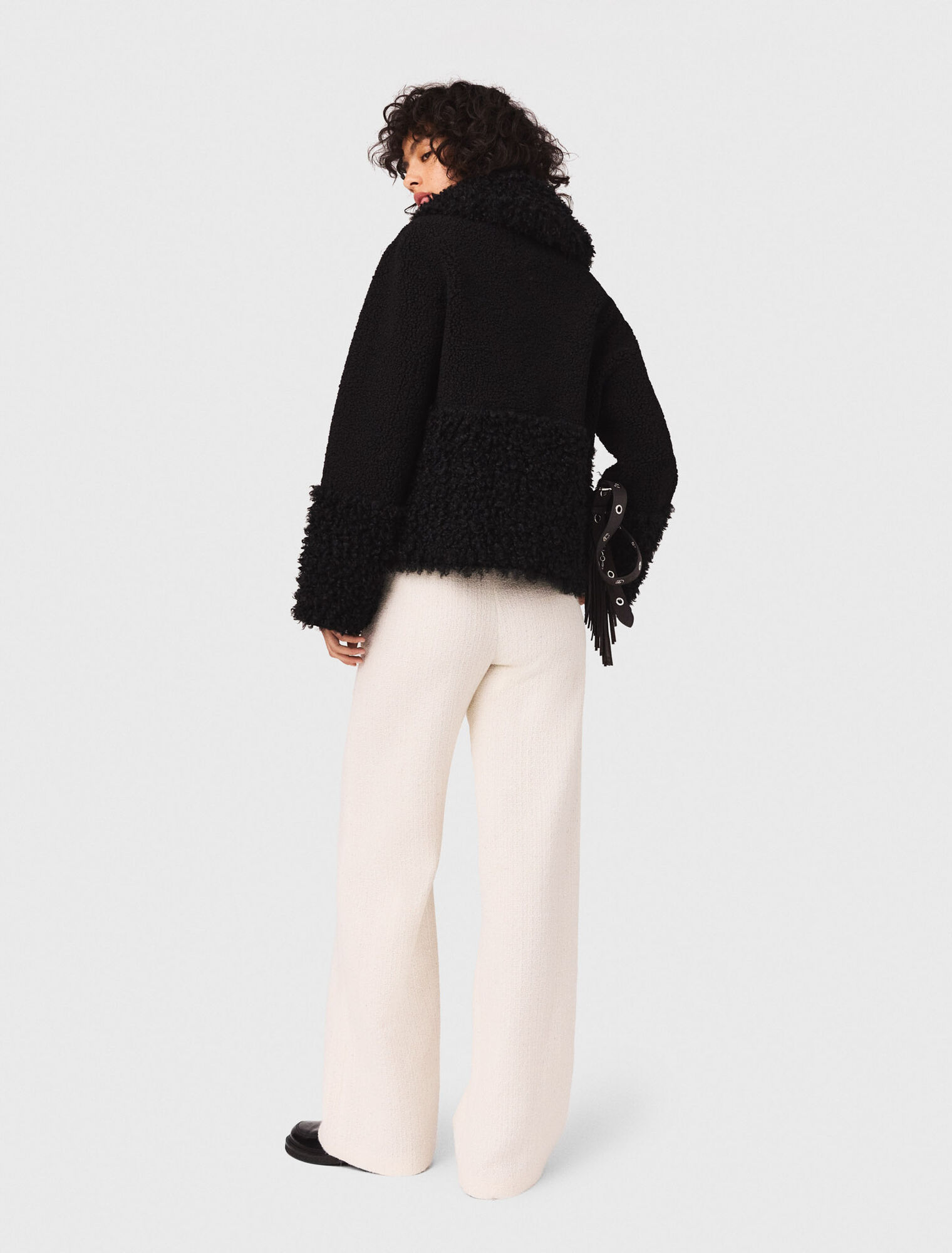 Veste en bouclette