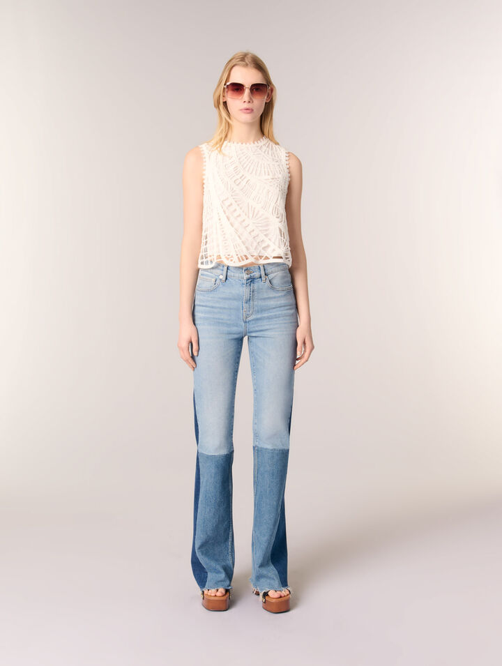 Top en crochet
