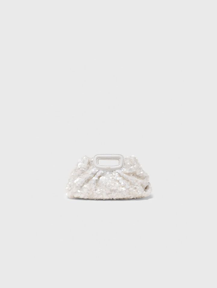 Milpli mini Clutch en sequins