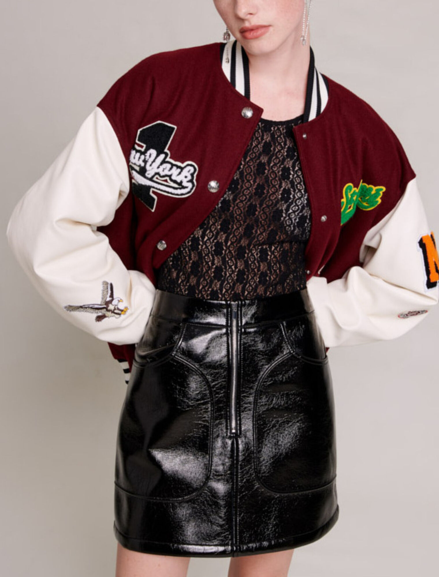 Blouson à écussons