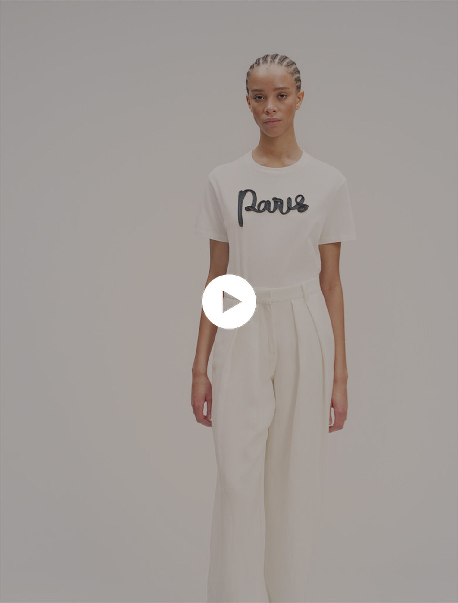 Pantalon fluide imprimé