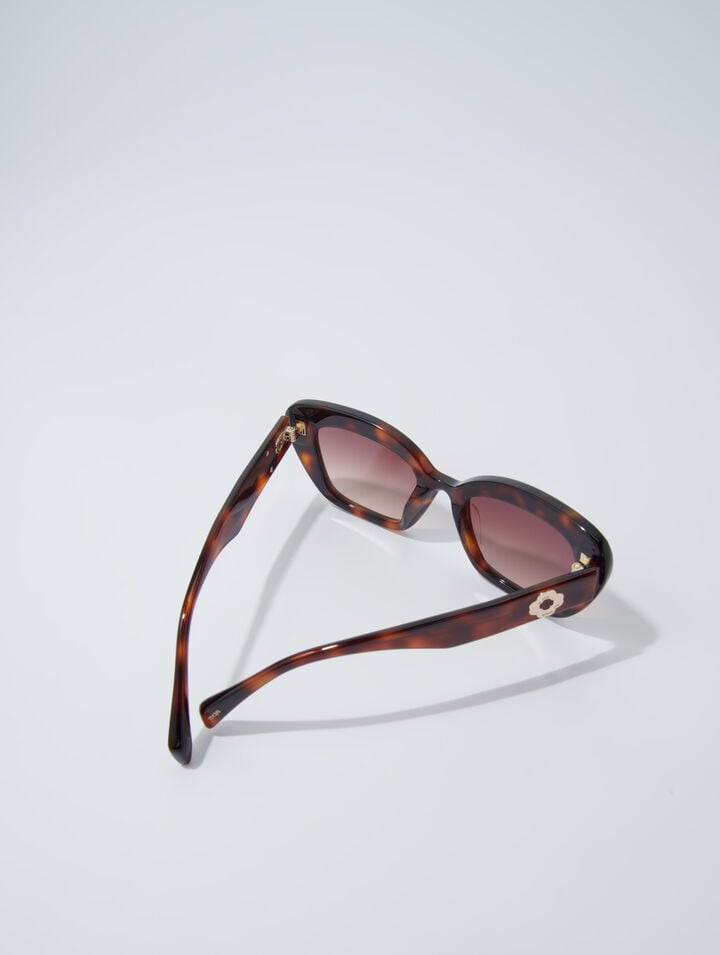 Lunettes cat eye en ac&eacute;tate