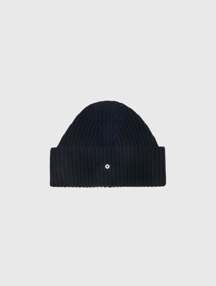 Bonnet en laine et cachemire
