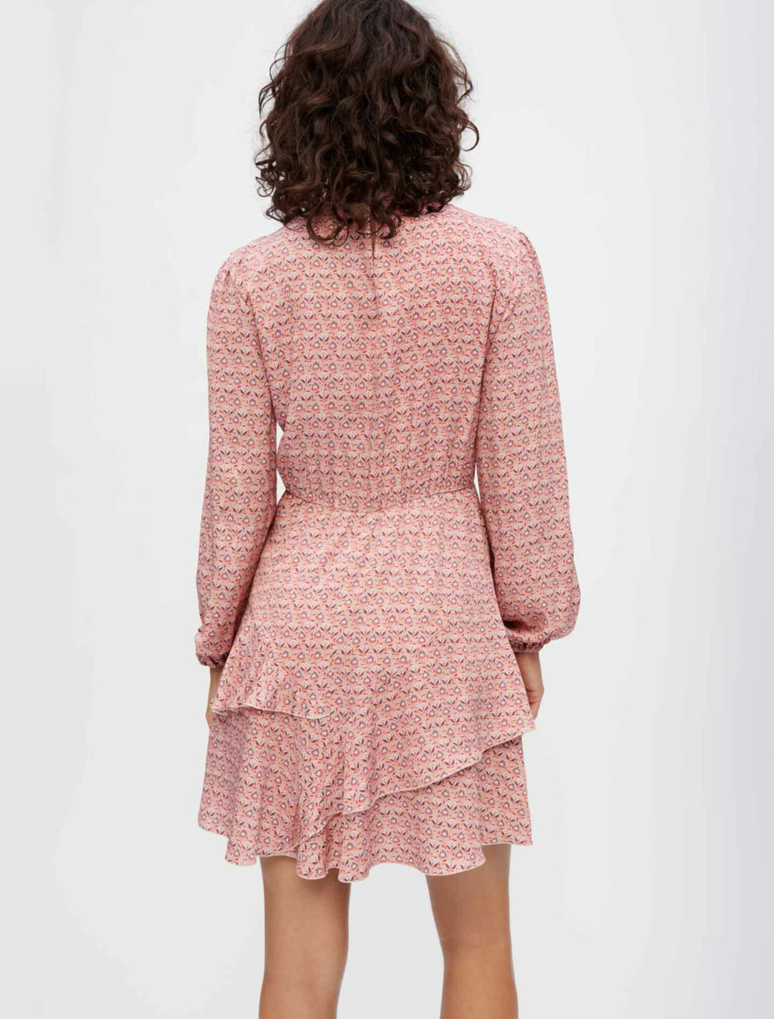 Robe en viscose imprimée