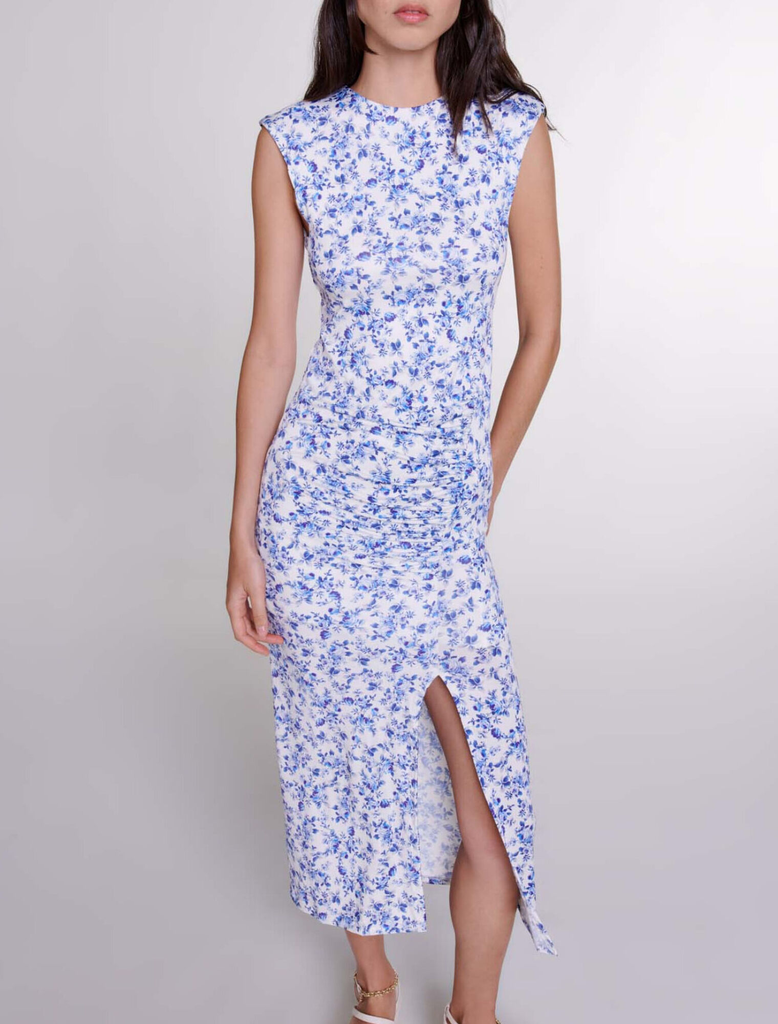 Robe longue imprimée