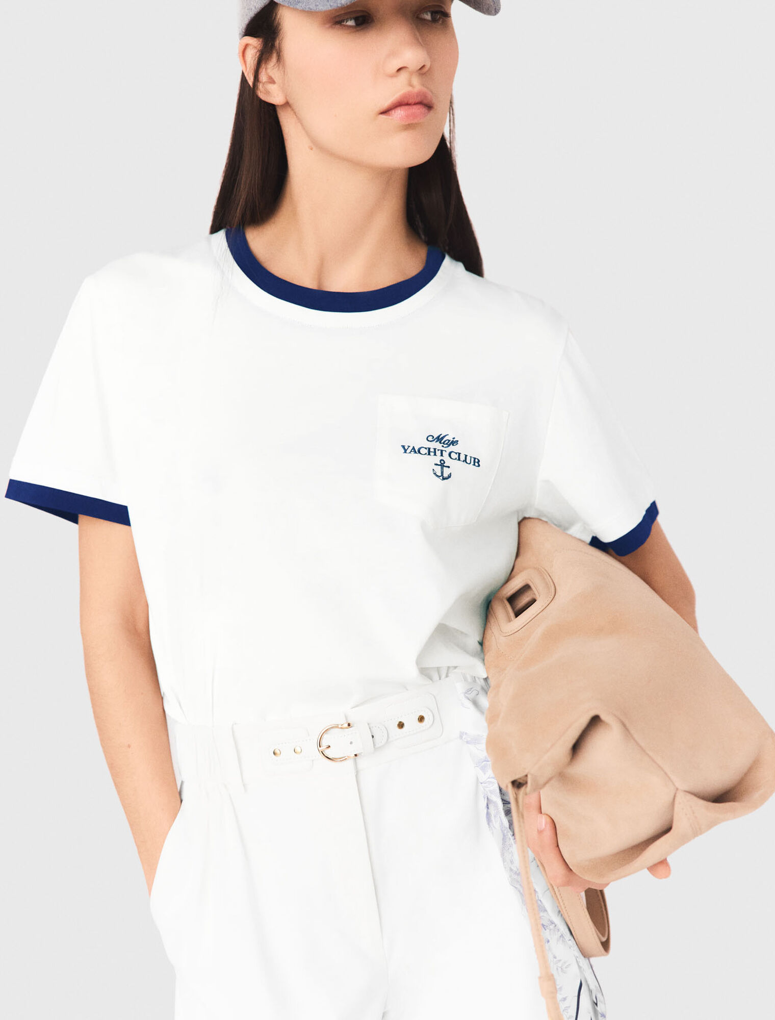 Tee shirt effet superpos&eacute;