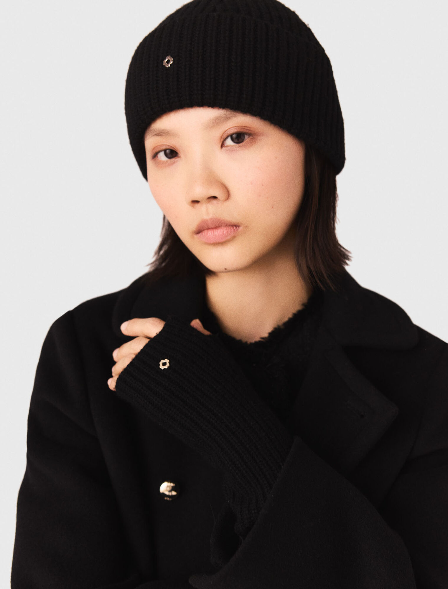 Mitaines en laine et cachemire