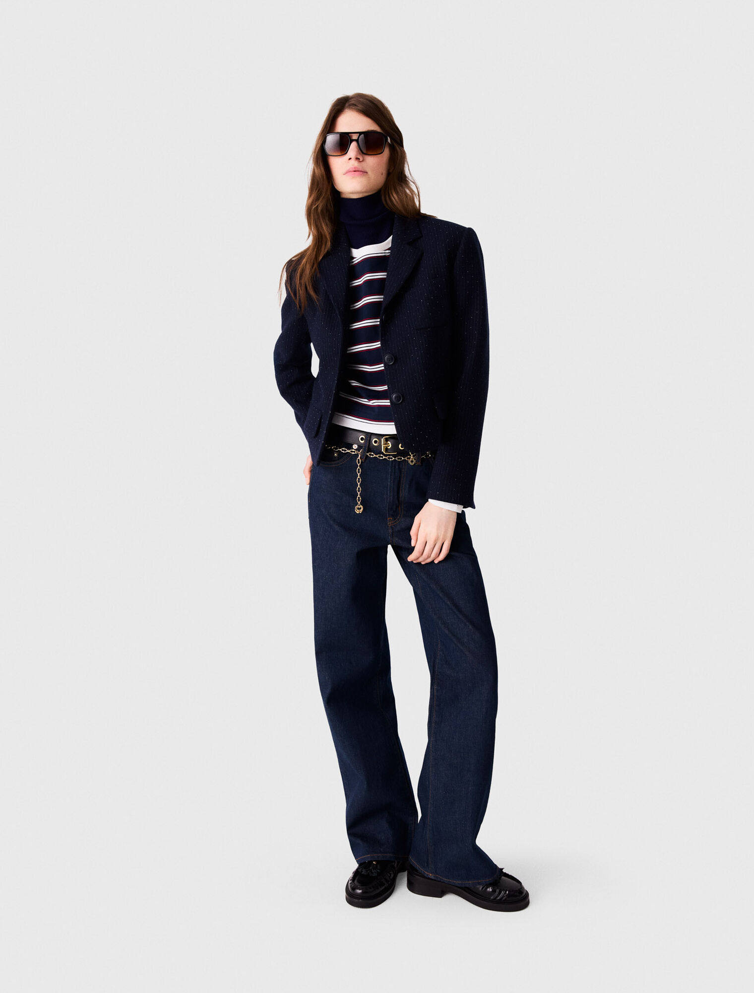 Veste de tailleur courte