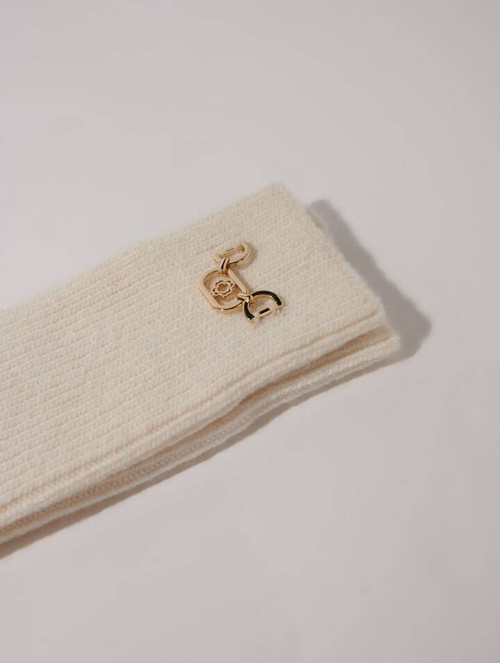 Chaussettes hautes en mix laine