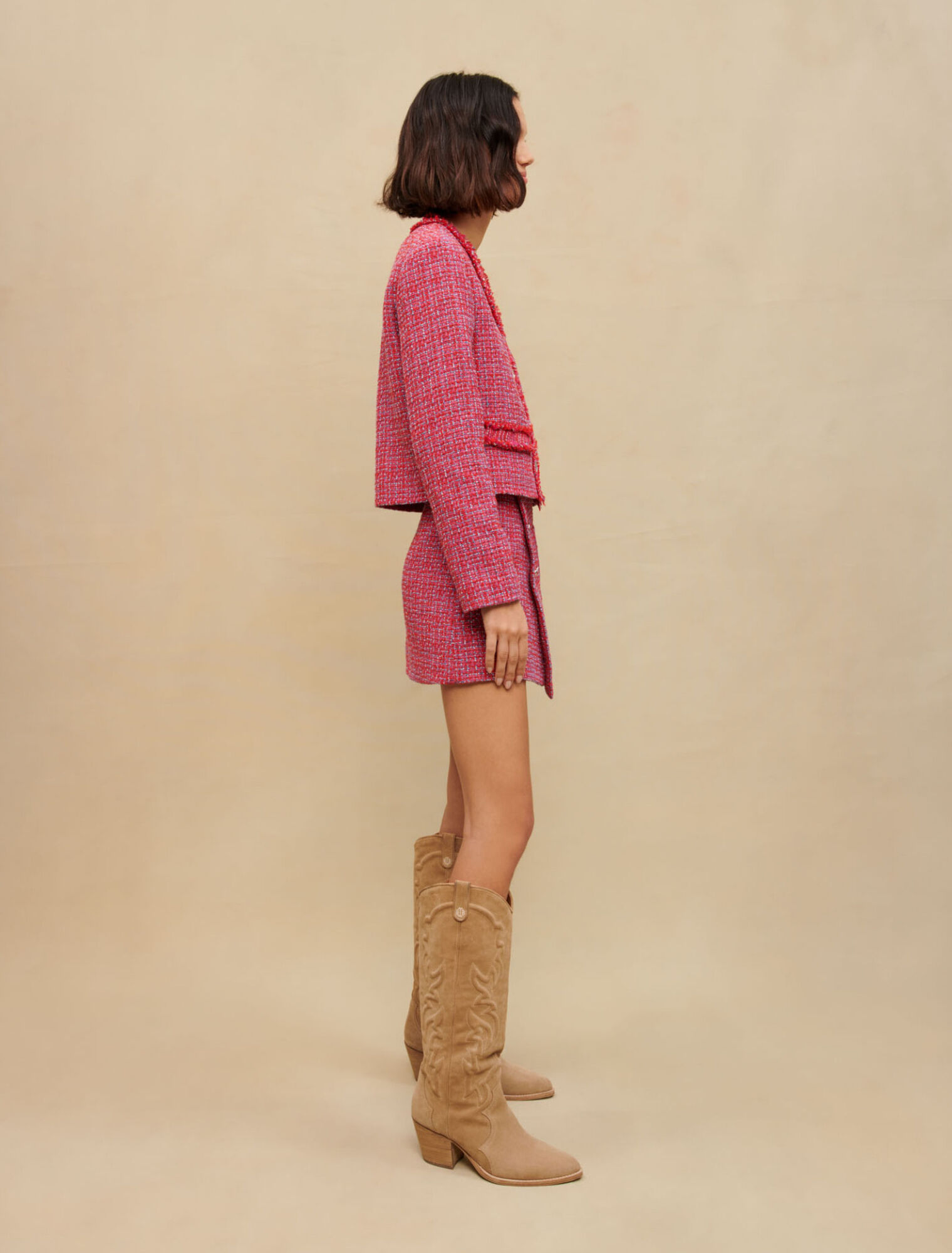 Veste en tweed