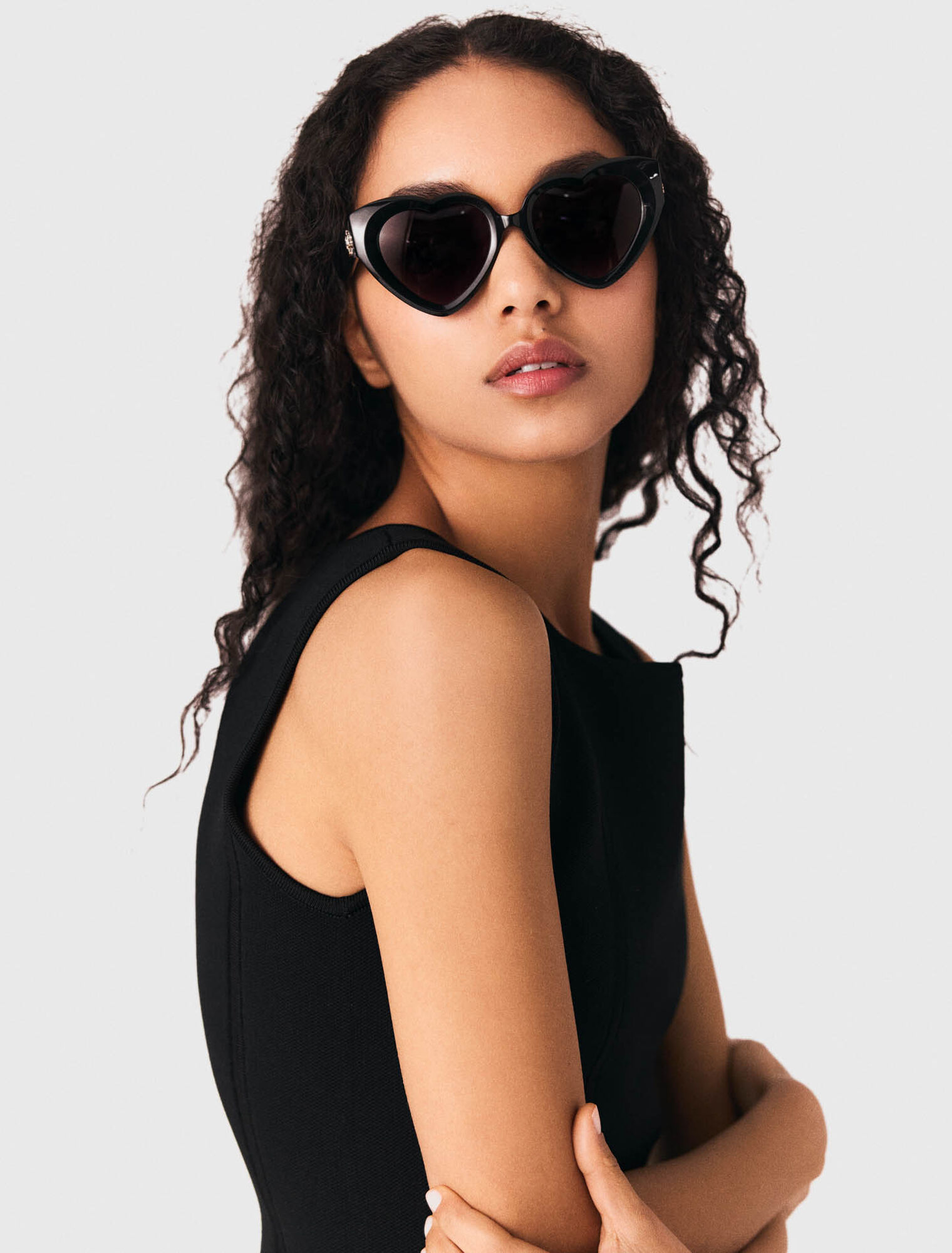 Lunettes de soleil c&oelig;ur