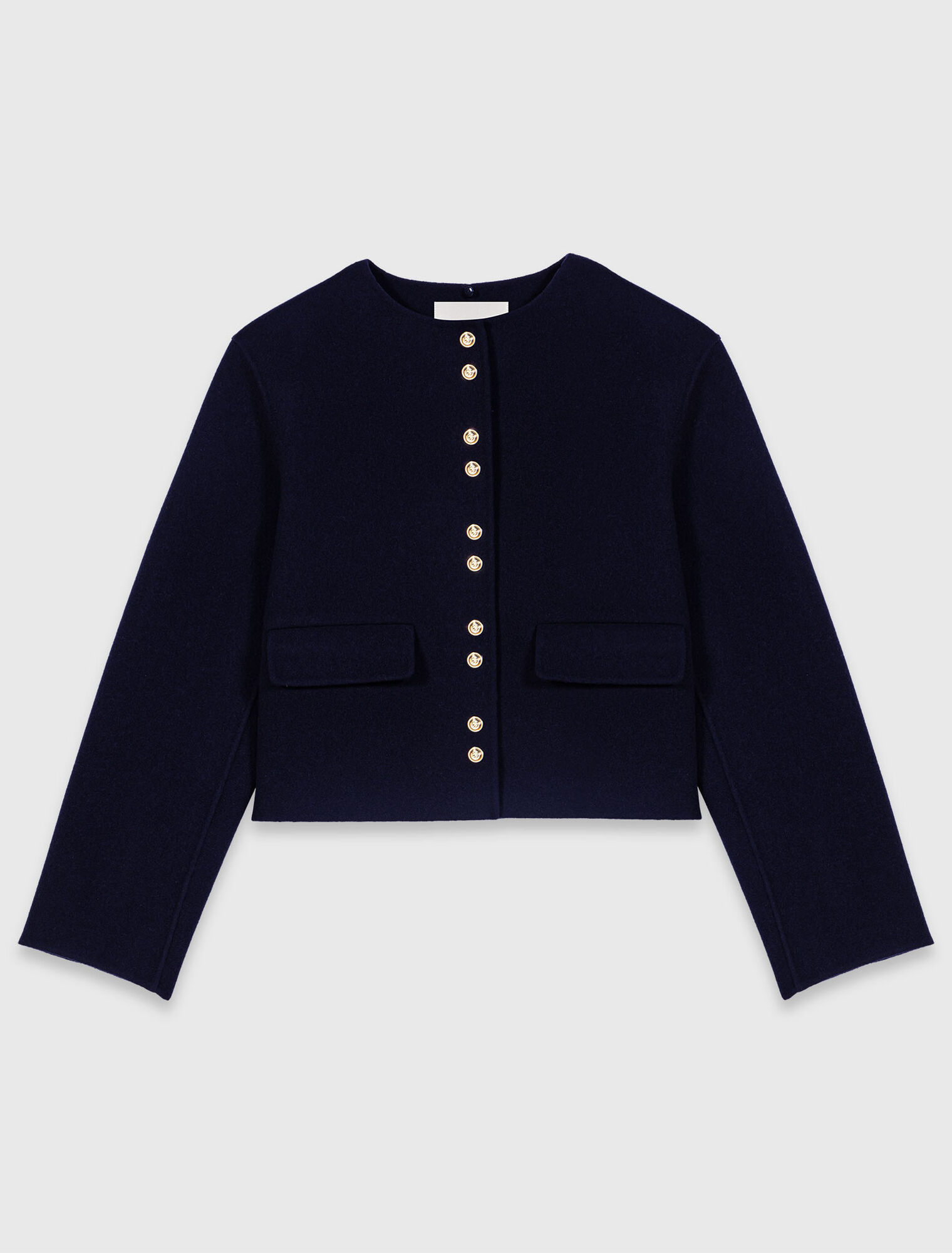 Manteau court en double face