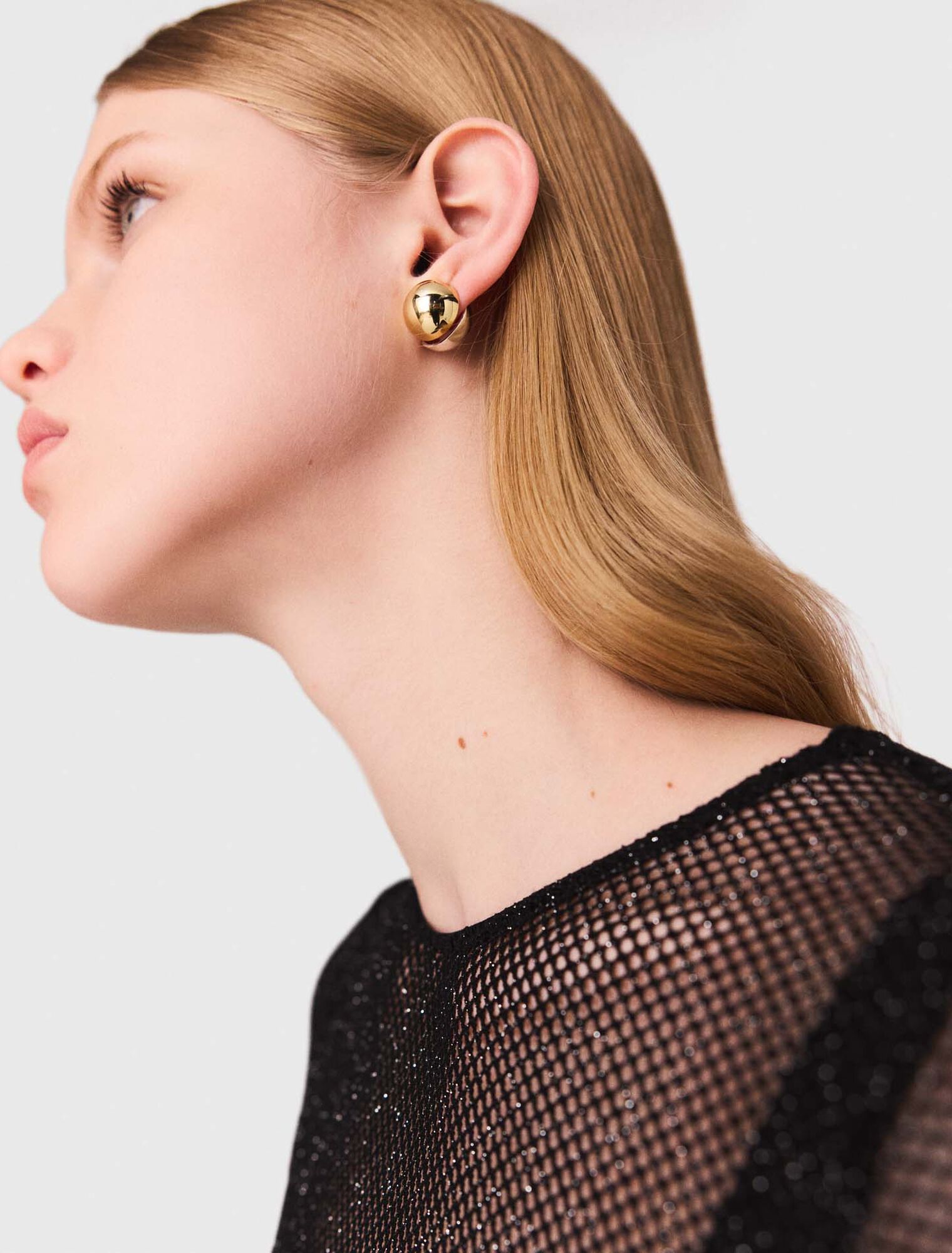 Boucles d'oreille sphère