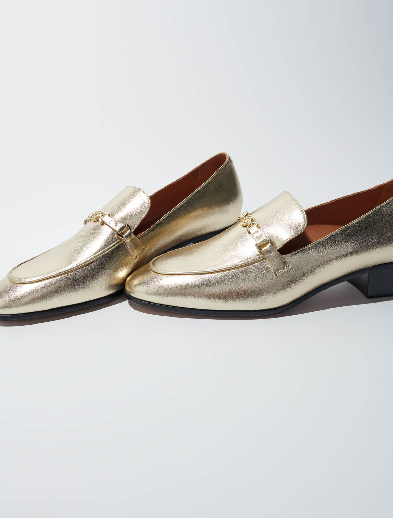 Mocassins en cuir