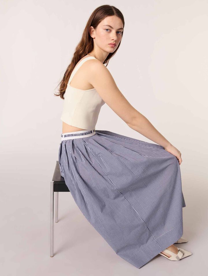 Crop top en maille