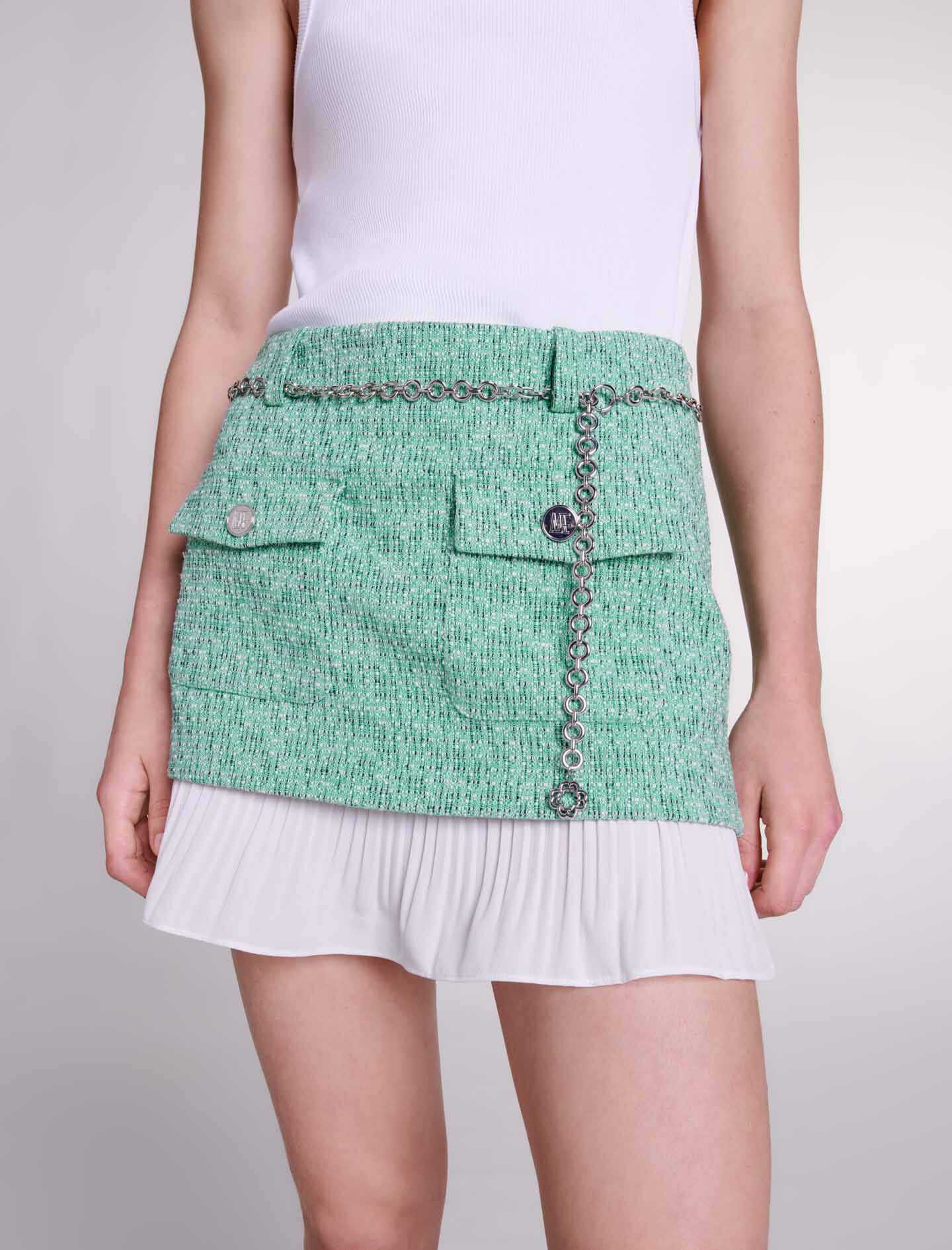 Jupe maje verte new arrivals