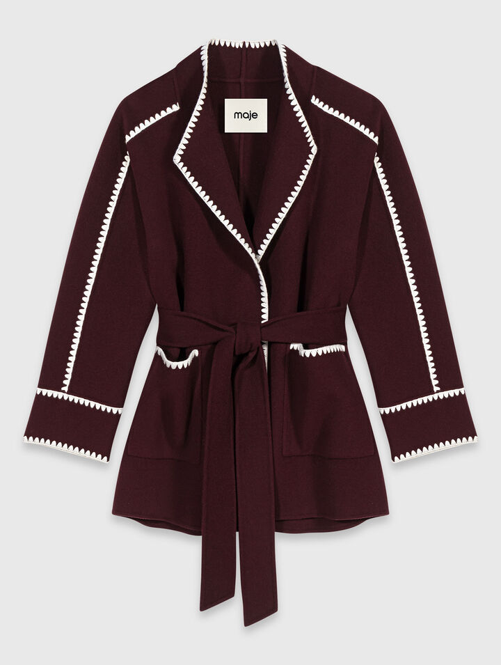Manteau droit