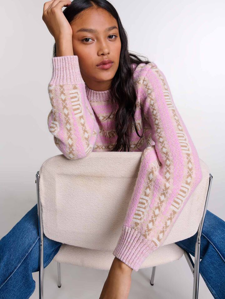 Pull jacquard