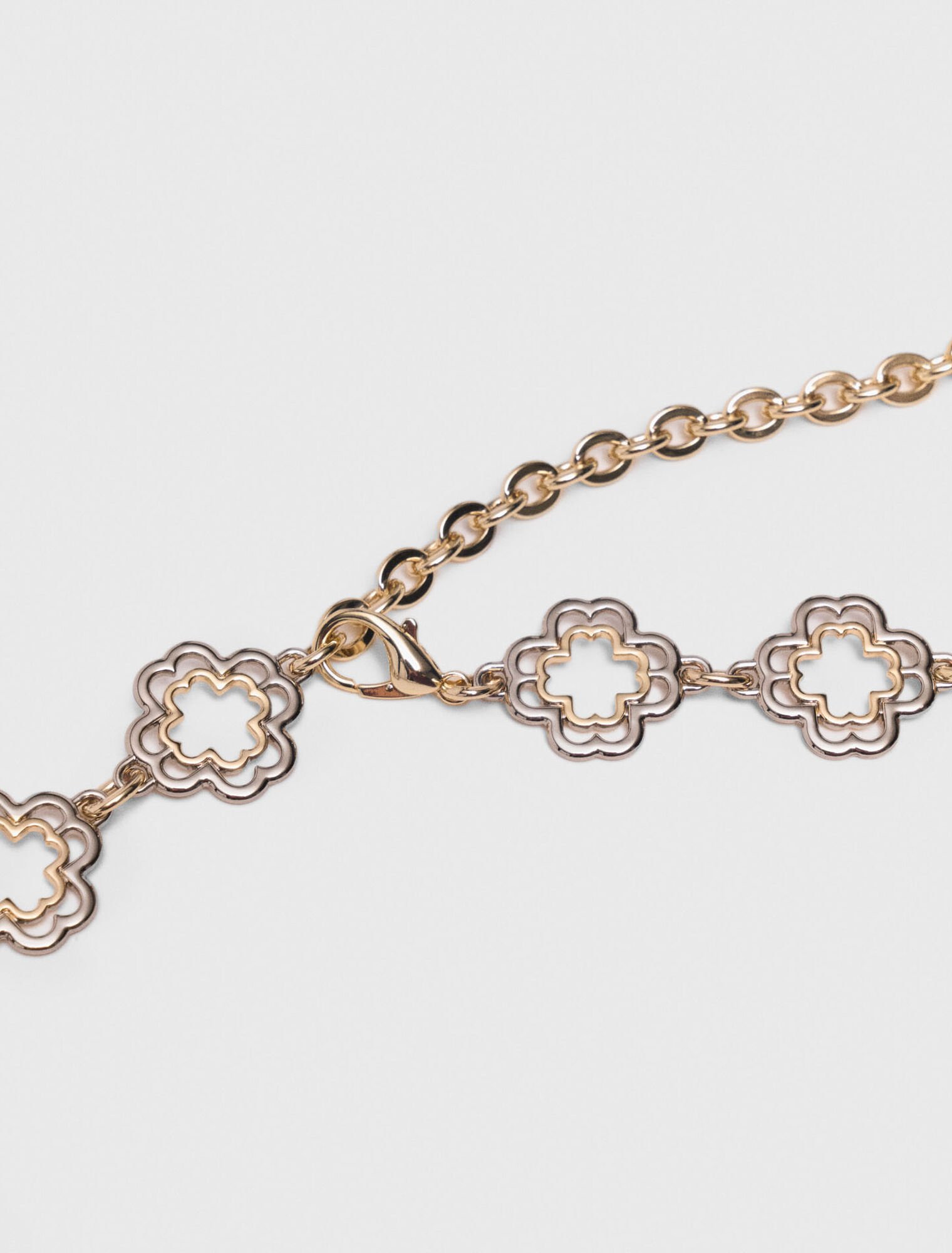 Ceinture chaine Clover bicolore
