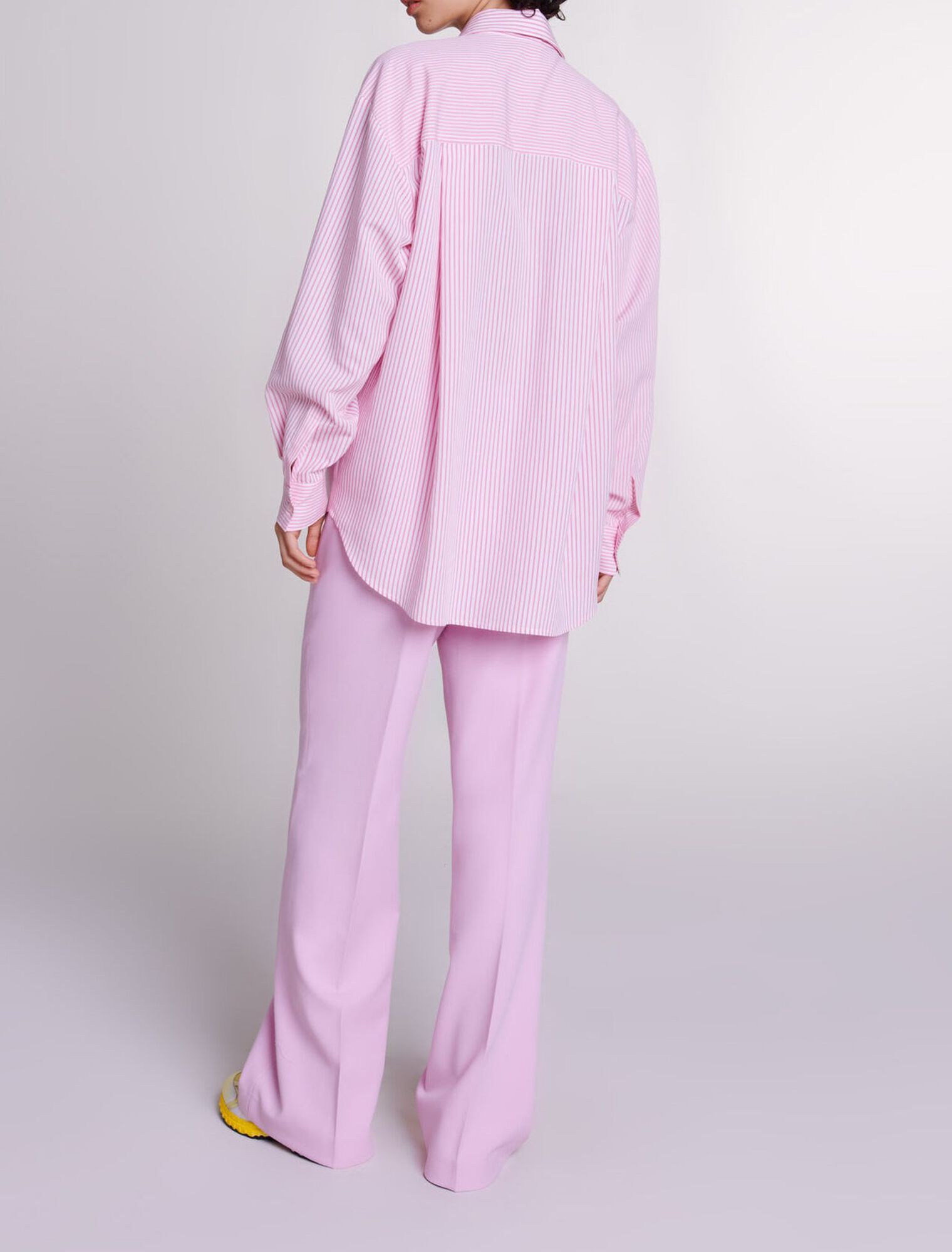 Pantalon de tailleur large