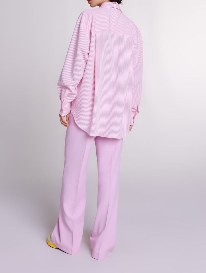 Pantalon de tailleur large