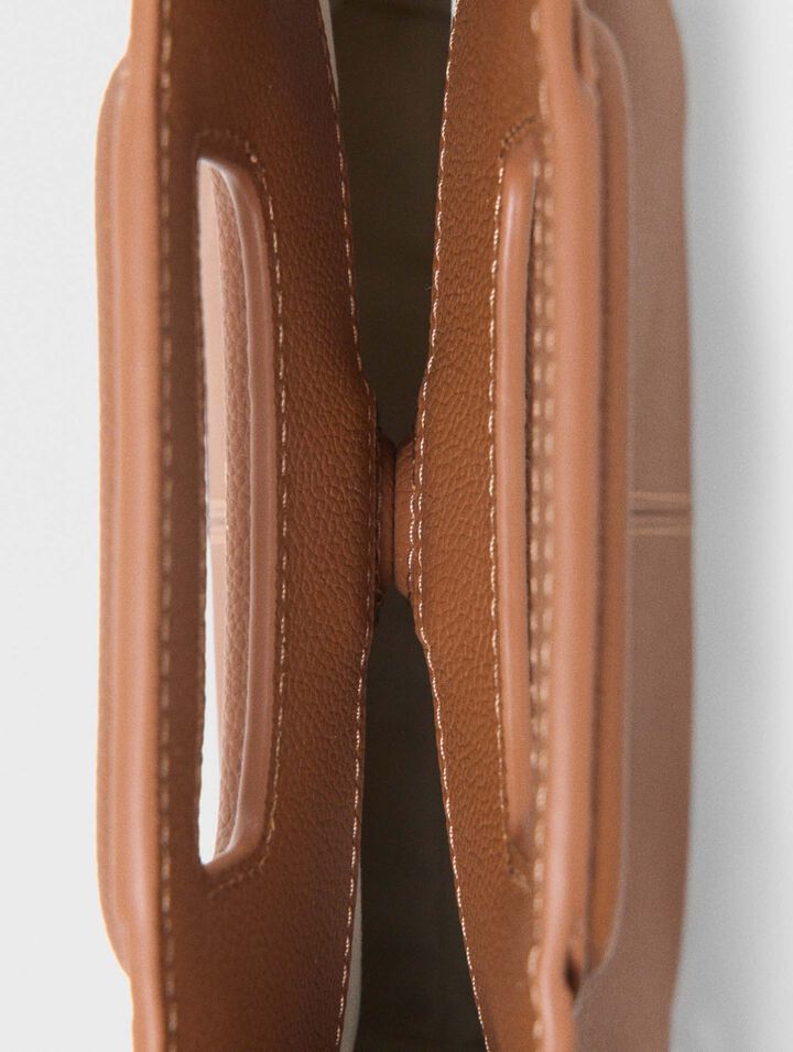 Sac M en cuir grain&eacute;