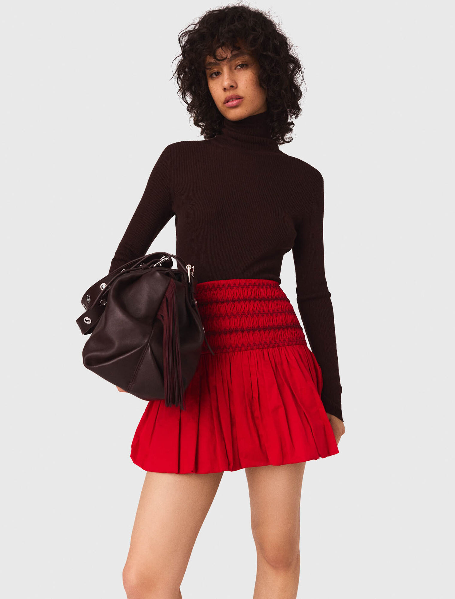 Pull en laine et soie