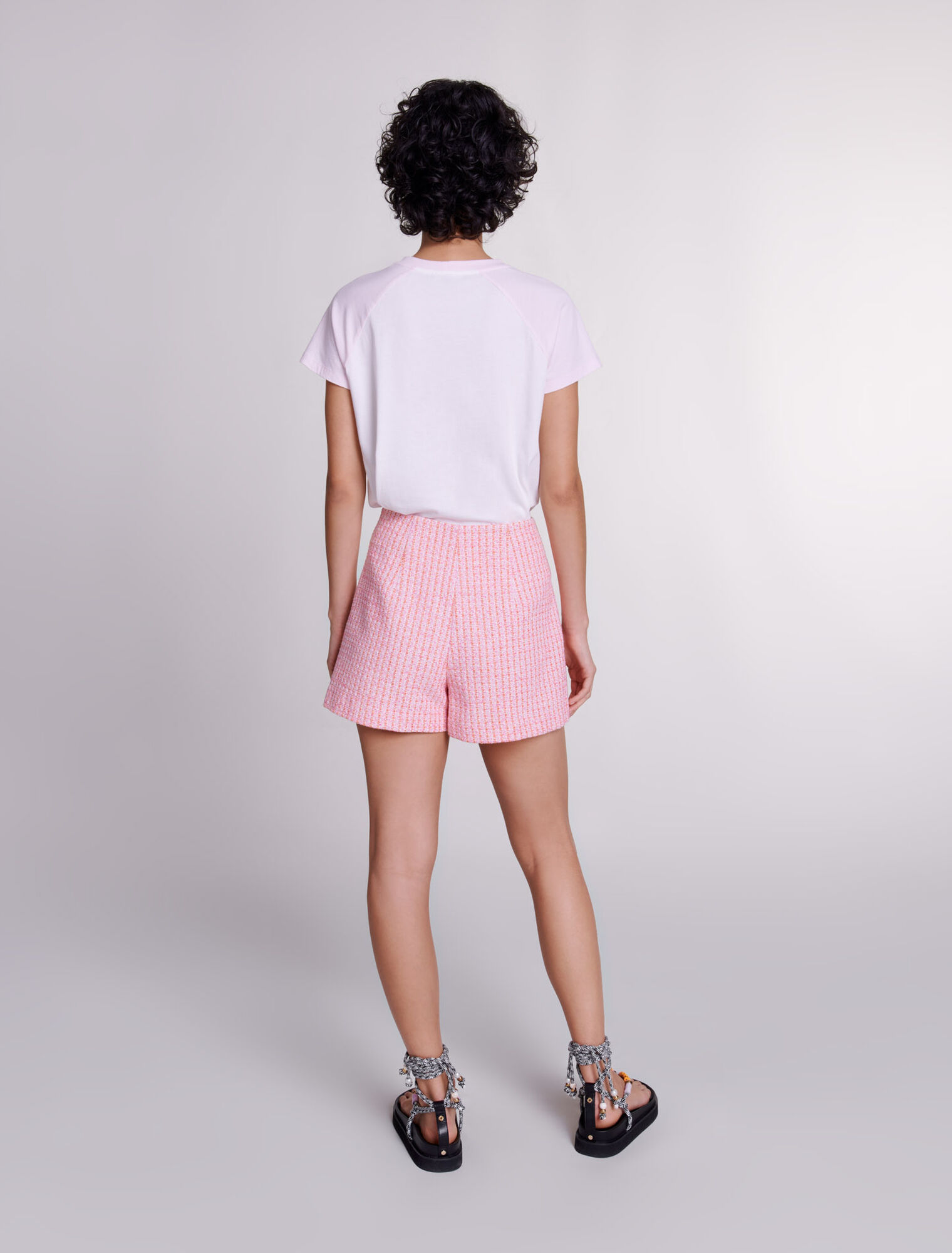 Short en tweed