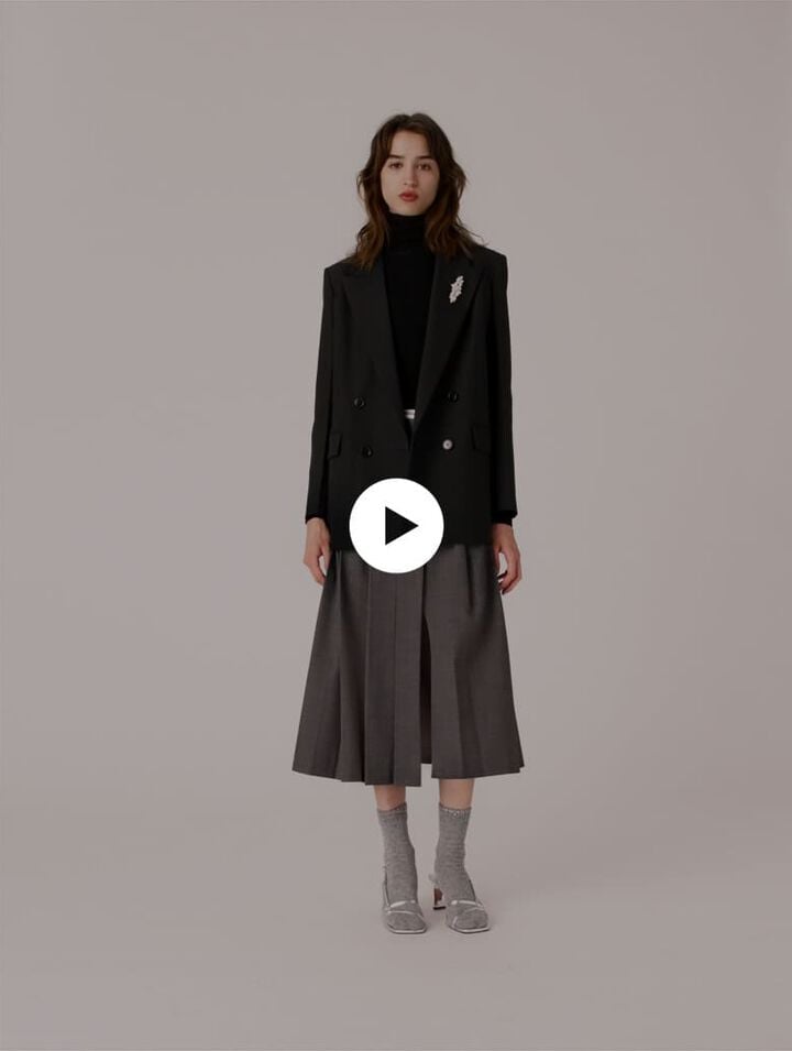 Veste &agrave; double boutonnage