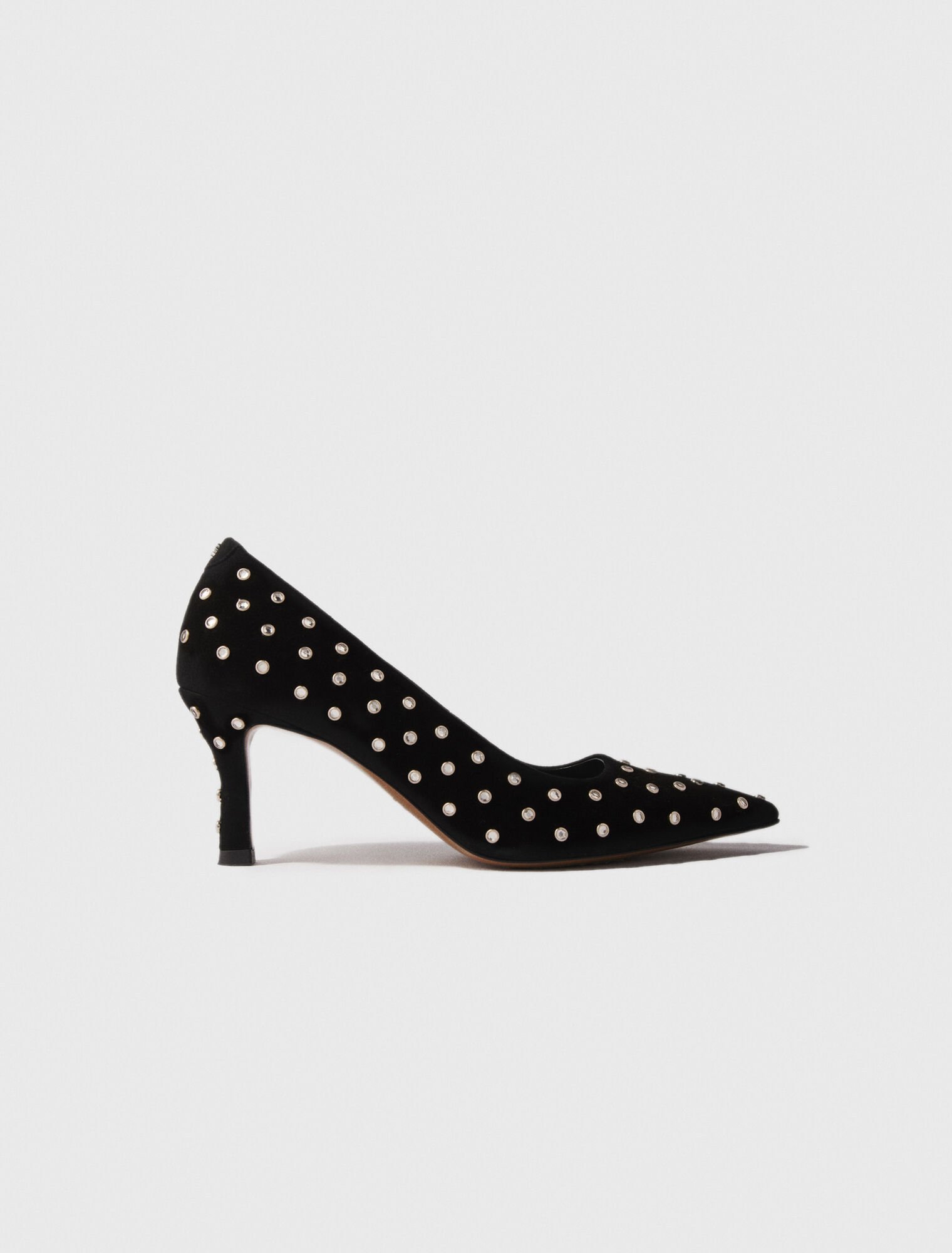 Escarpins pointus à strass
