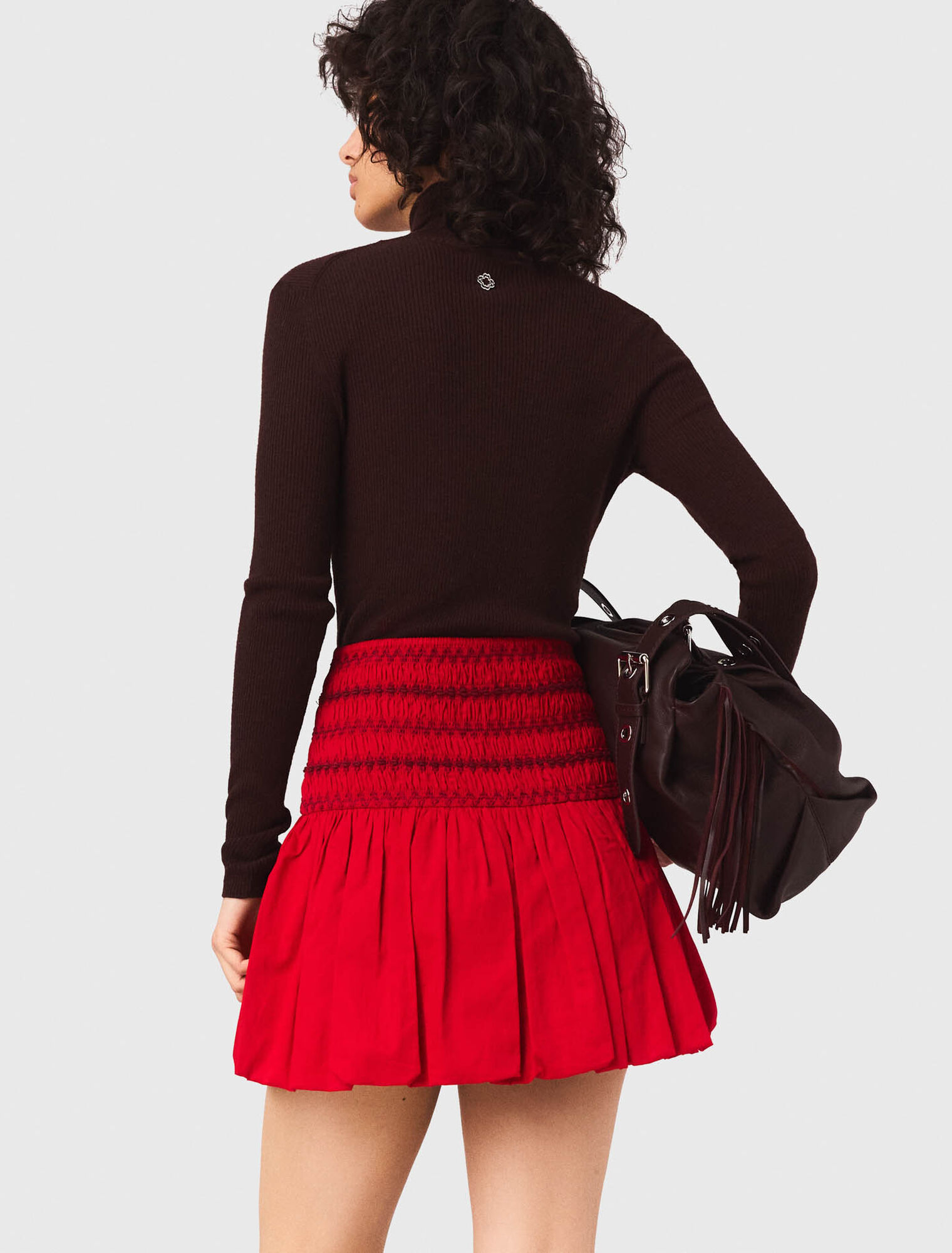 Pull en laine et soie