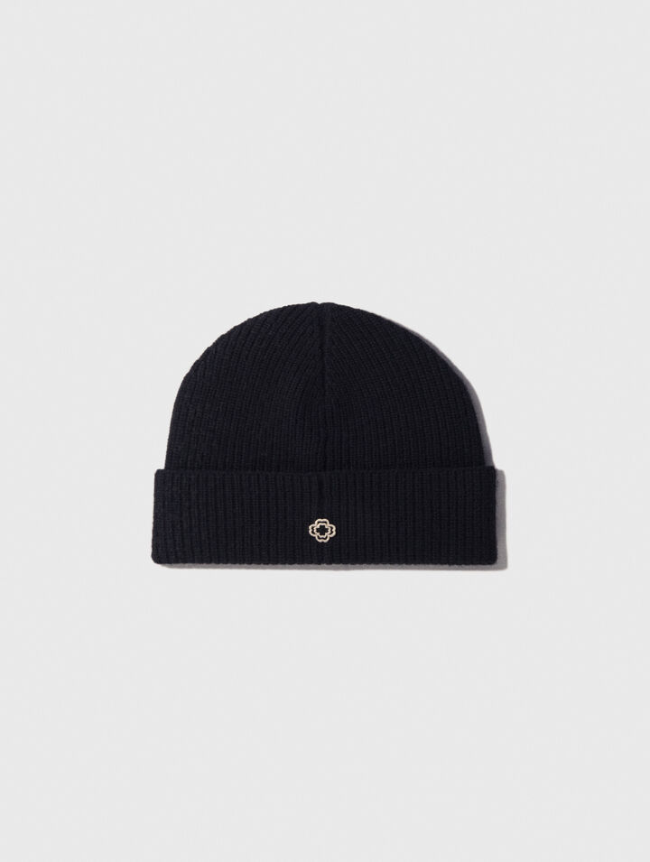 Bonnet en laine et cachemire