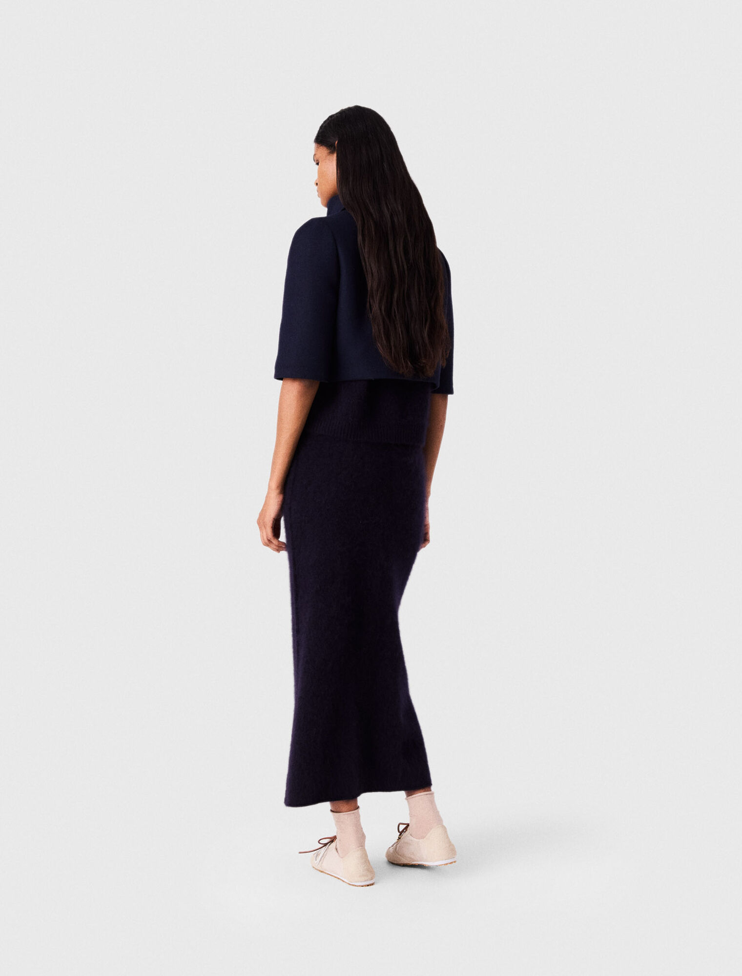 Veste courte en laine