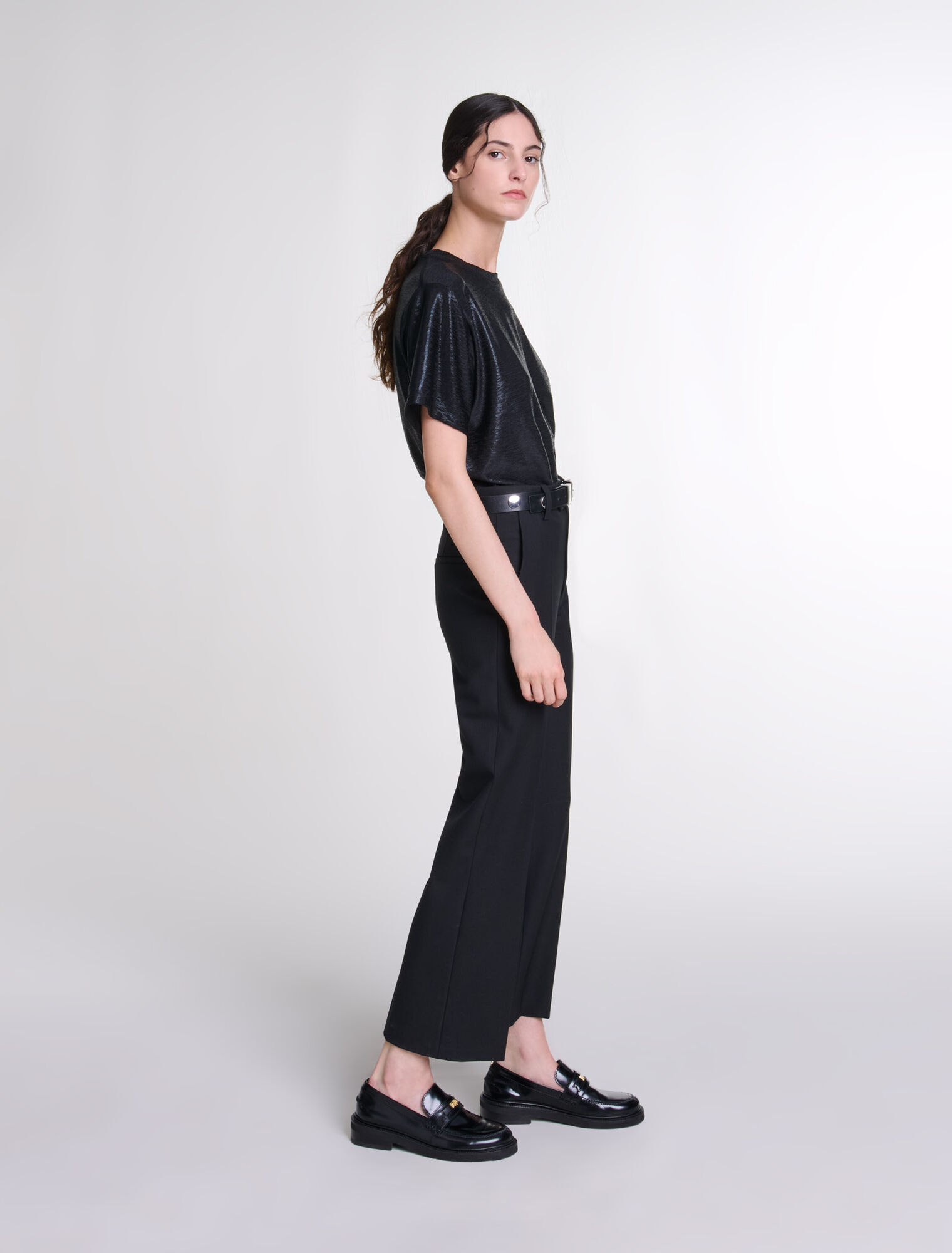 Tee-shirt lamé