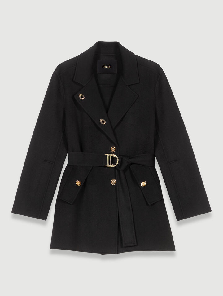 Manteau en tweed