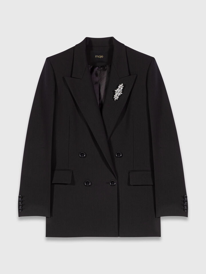 Veste à double boutonnage