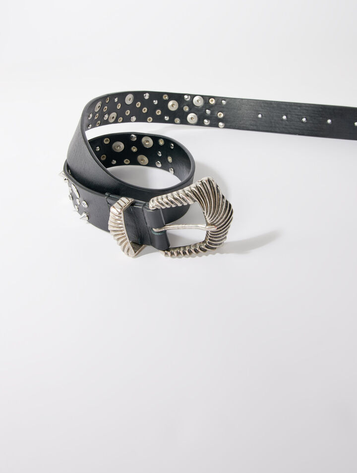 Ceinture grunge à studs