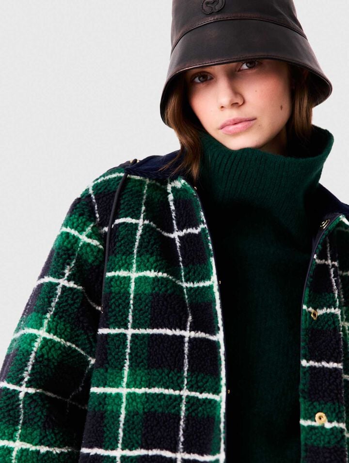 Parka r&eacute;versible bouclette
