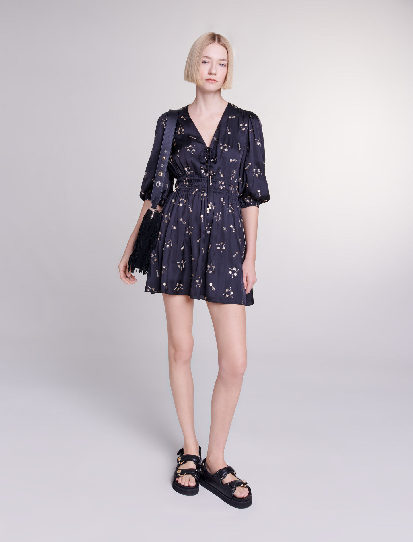 Robe maje sequins cheap