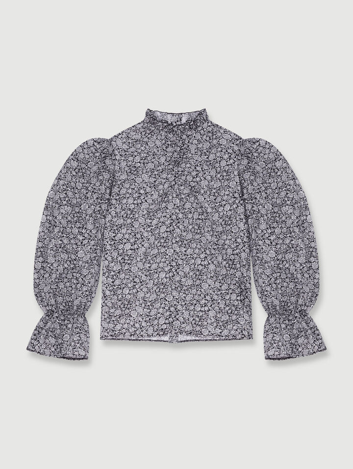 Blouse imprimé fleuri