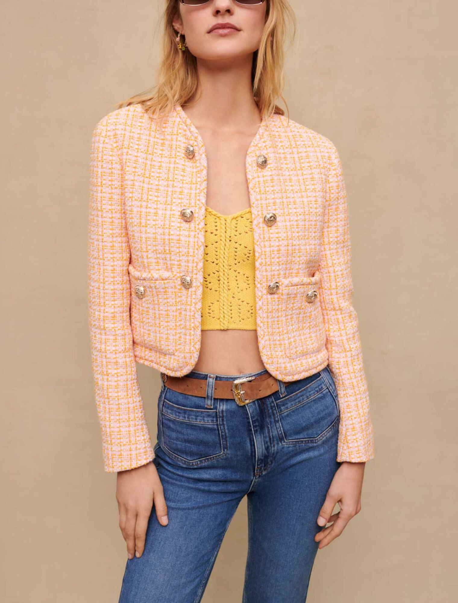 Veste en tweed
