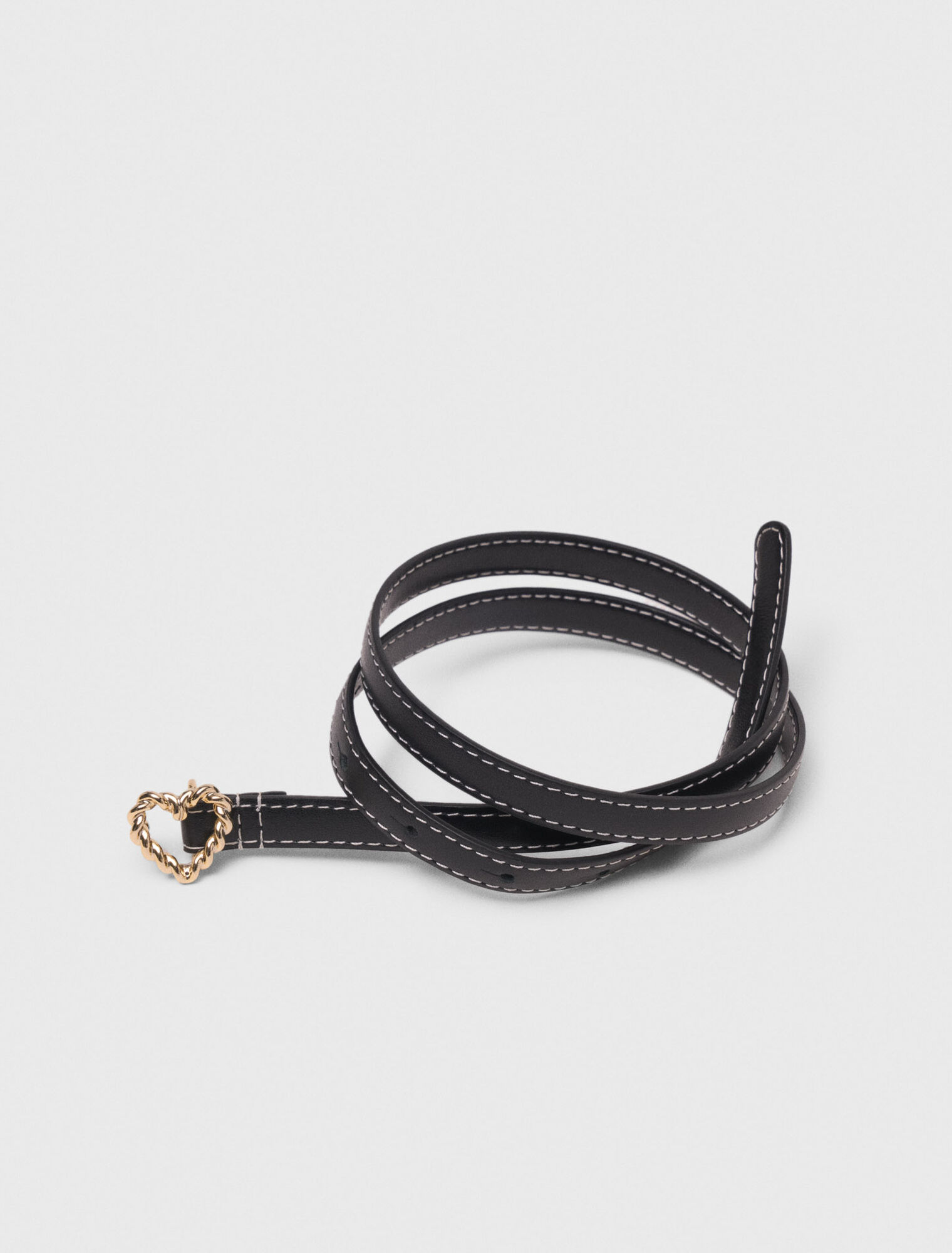 Ceinture fine à cœur