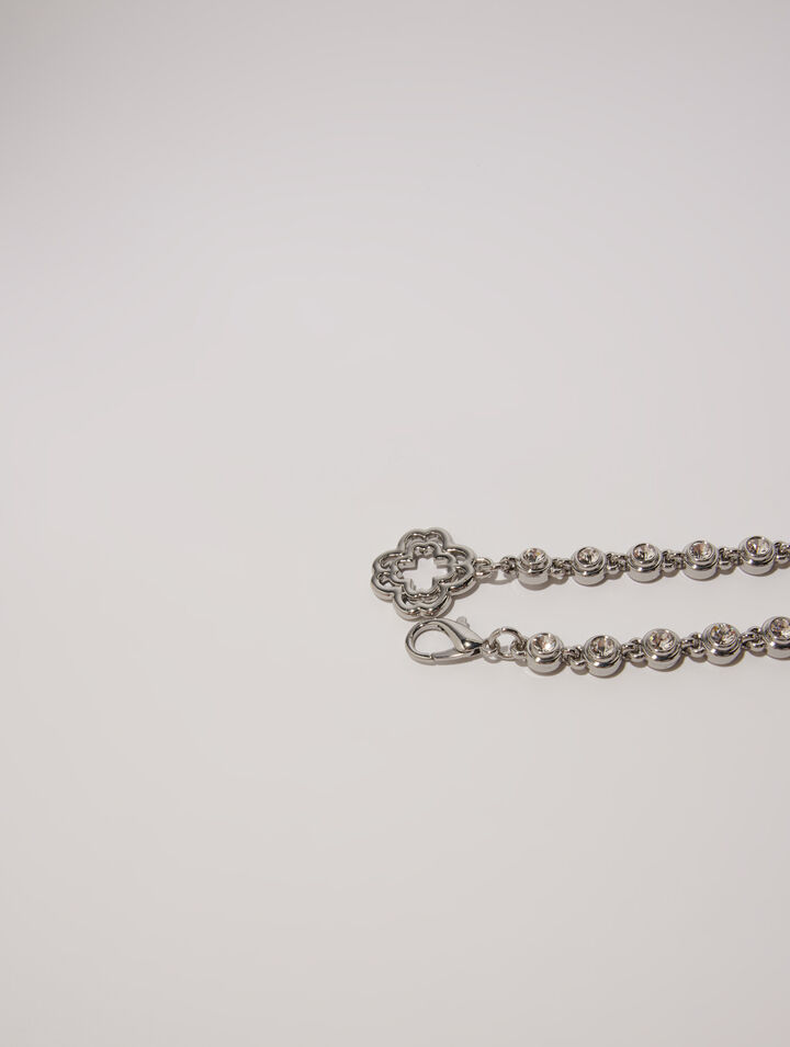 Ceinture chaîne et strass