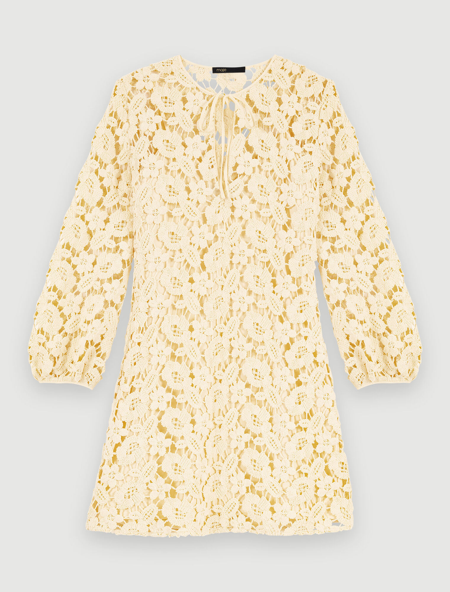 Robe courte crochet