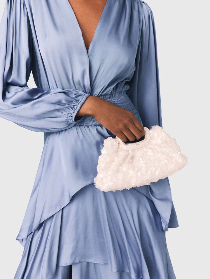 Milpli mini Clutch en sequins